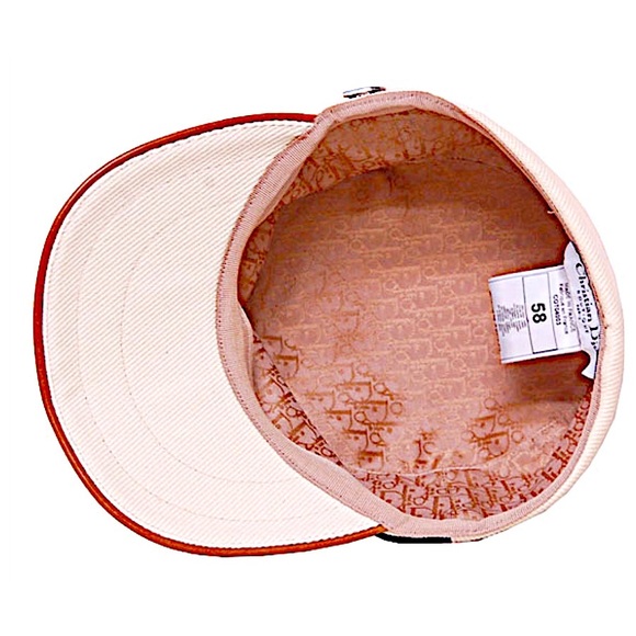 Authentic Vintage Christian Dior Rare Galliano Casquette Newsboy Cap w/ Tags main image 8